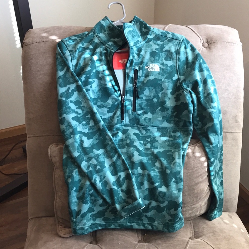 North Face Fleece lined Sweater